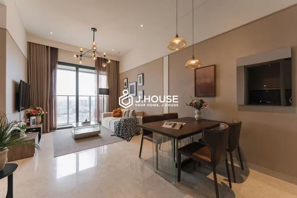 Luxury Fully Furnished Three-Bedroom Apartment on Nguyen Dinh Chieu Street