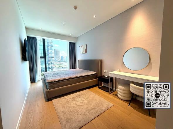 Fully Furnished Two-Bedroom Apartment with River and District 1 View at The Opera Residence