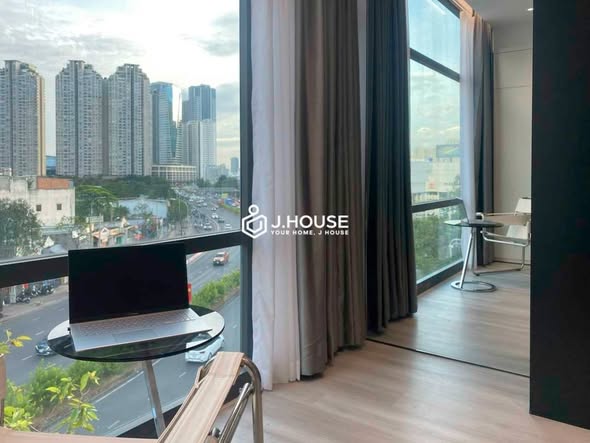 Modern Studio with Large Window in Binh Thanh District