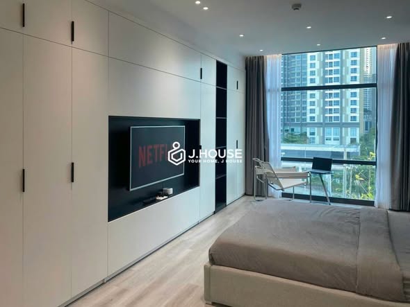 Modern Studio with Large Window in Binh Thanh District