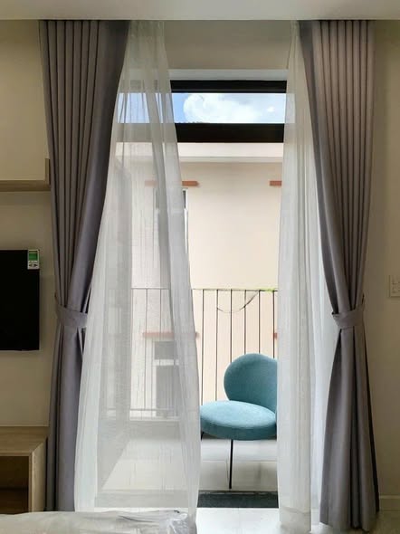 Fully Furnished Modern Studio with Rooftop Gym and BBQ in Thao Dien