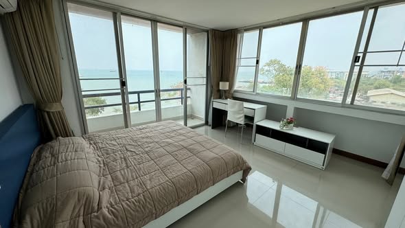 Spacious Two-Bedroom Corner Unit with Large Balconies at Rama Harbour View