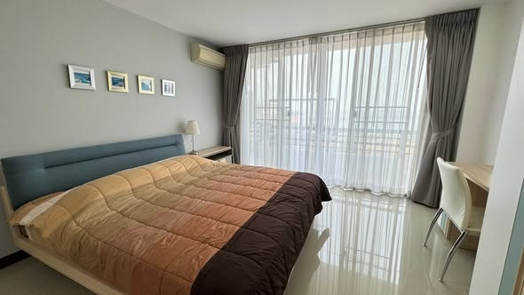 Fully Furnished Two-Bedroom Corner Unit at Rama Harbour View Condo