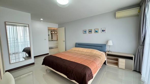 Fully Furnished Two-Bedroom Corner Unit at Rama Harbour View Condo