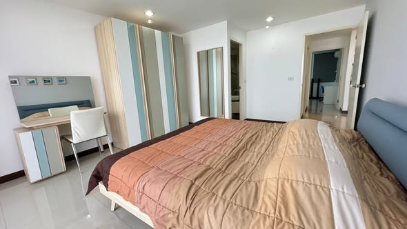 Fully Furnished Two-Bedroom Corner Unit at Rama Harbour View Condo