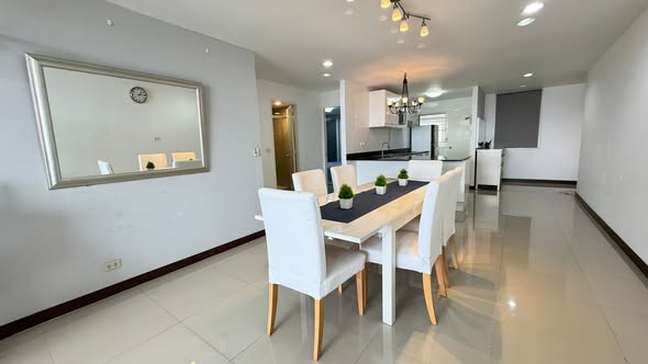 Fully Furnished Two-Bedroom Corner Unit at Rama Harbour View Condo