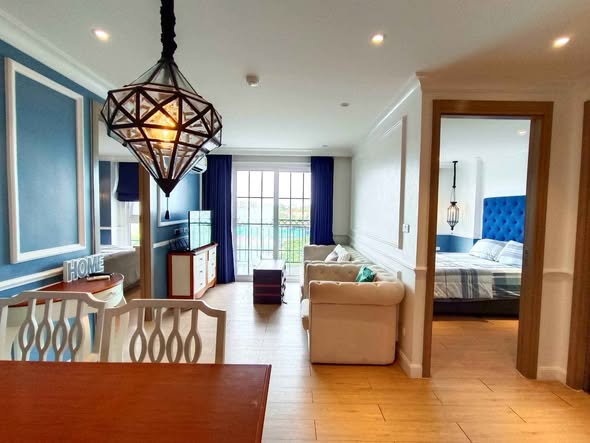 Fully Furnished 2-Bedroom Garden View Apartment at Seven Seas Cote d'Azur