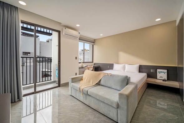 For Rent - 1-bedroom apartment at Phuoc Truong 11 street, Son Tra Area, very quiet place, near the beach, Đà Nẵng City