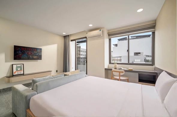 For Rent - 1-bedroom apartment at Phuoc Truong 11 street, Son Tra Area, very quiet place, near the beach, Đà Nẵng City