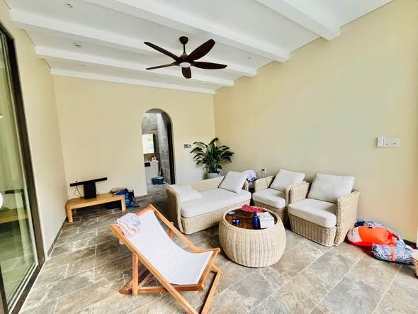 Luxury 7-Bedroom Villa with Private Pool, Sauna and Karaoke Room on Tran Van Du Street