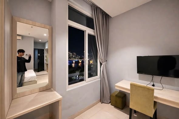 High-Floor Studio with Mountain View on Tran Hung Dao, Son Tra