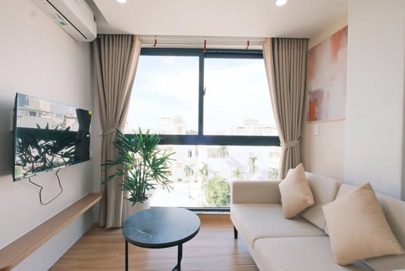 Fully Furnished 1-Bedroom Apartment with Balcony in My An